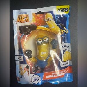 Universal Despicable Me 4 Stretchy Minion Figure - Yellow and Blue